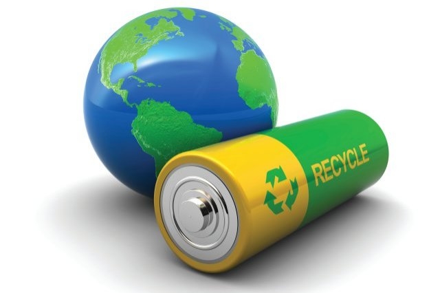 Recycling batteries on sale